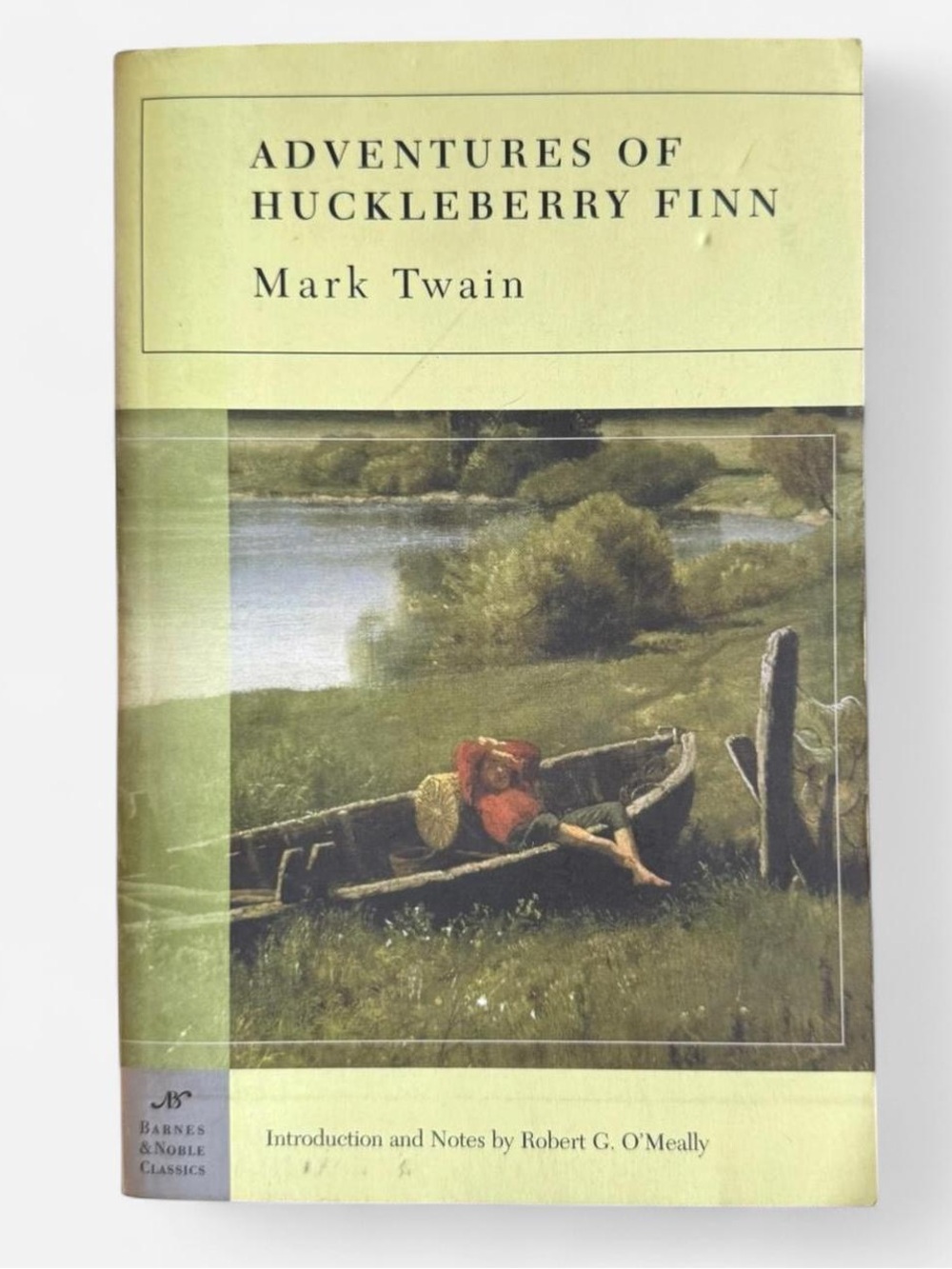 Adventures of Huckleberry Finn by Mark Twain paperback B&N Classics edition